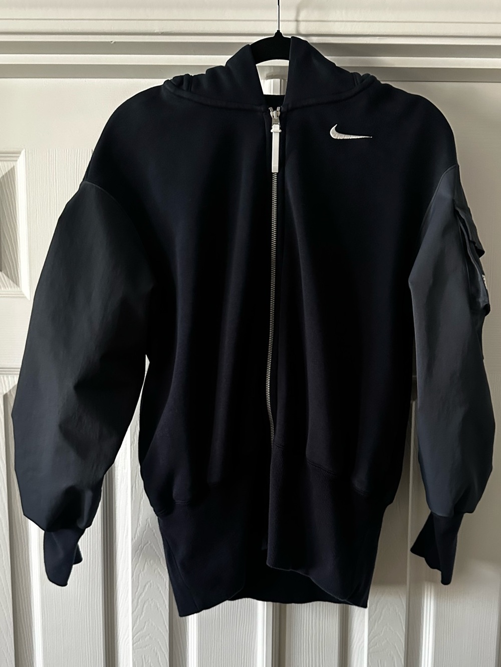 Nike Women's Navy Blue Zip Hoodie Jacket